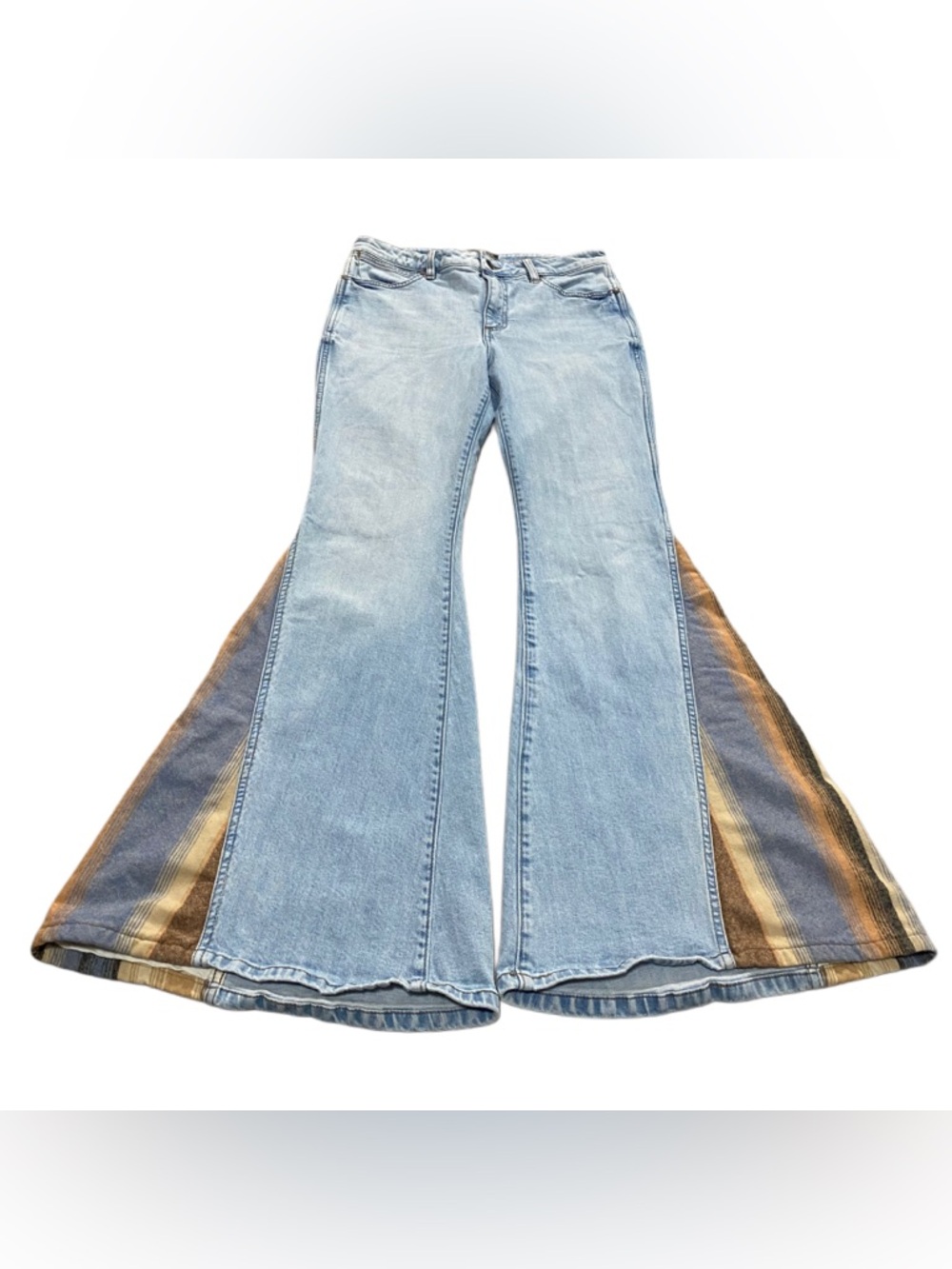Wrangler X Pendelton Women's Trumpet Flare Jean Western Cowgirl 29 Long Tall - Picture 3 of 14